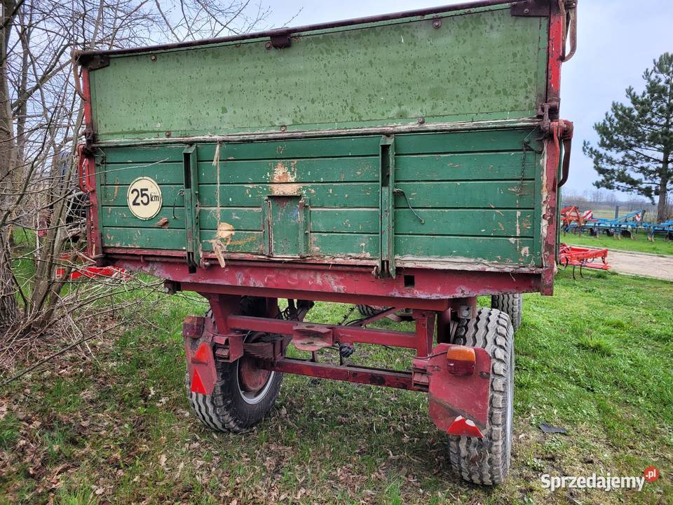Przyczepa wywrotka 3stronna nieuszkodzony śląskie Przyrów