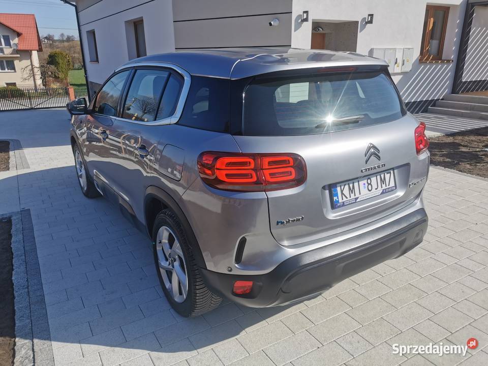 C5 Aircross 16 Benzyna Plugin 225 kamera 360 wielofunkcyjna kierownica małopolskie Książ Wielki