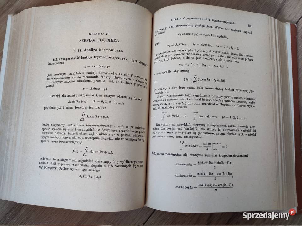 Matematyka wyższa Smirnow Tom 2 matematyka Warszawa sprzedam