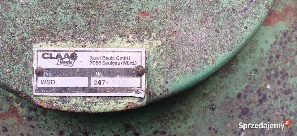 Zgrabiarka karuzelowa Claas 250 sprawna Imbramowice