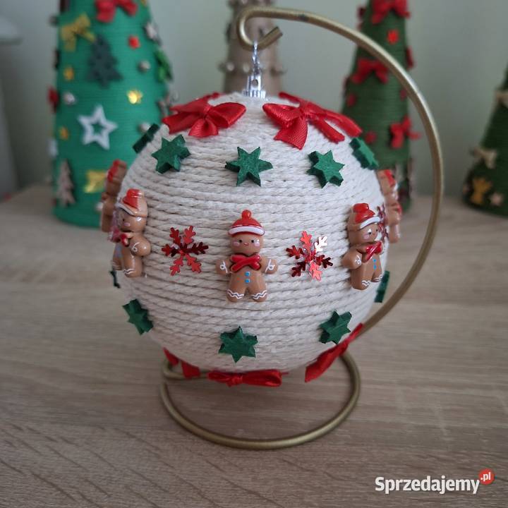 Bombki ręcznie robione 10 średnicy Poddębice