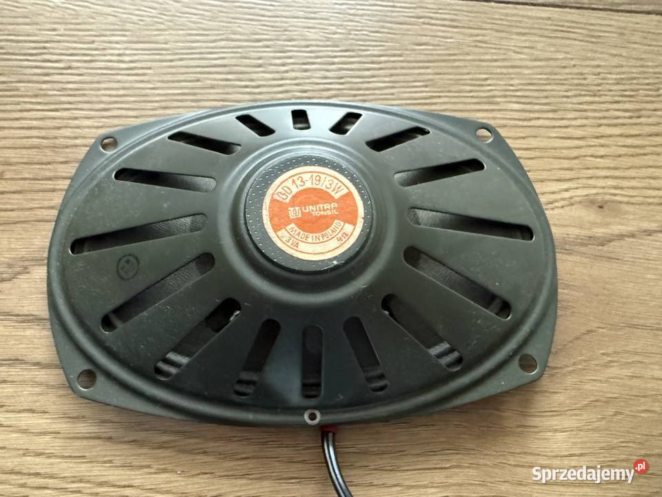 Głośniki owalne Unitra Tonsil GD1319 3W 4 Ohm śląskie Sosnowiec sprzedam
