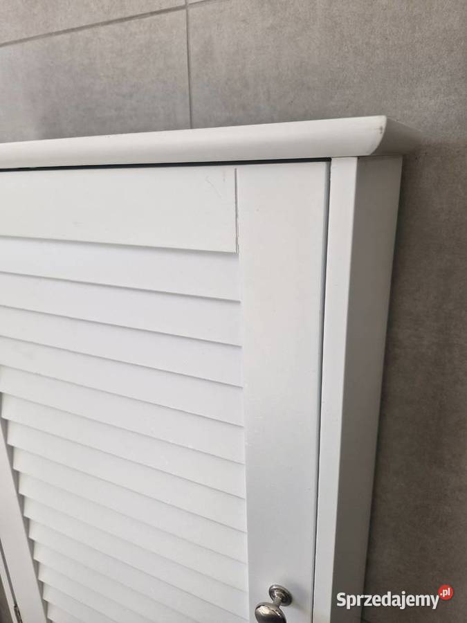 nowa biała wisząca szafka łazienkowa ścienna Wokowice