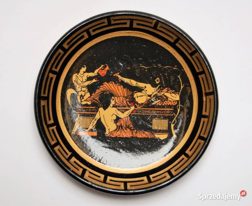 Talerzyk Grecja stary talerz ozdobny do lubelskie Lublin