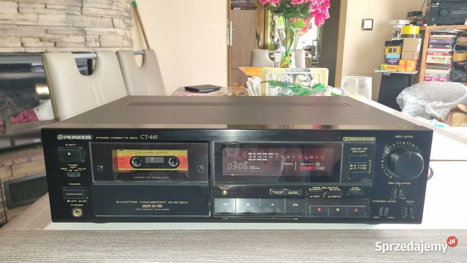 Magnetofon kasetowy Pioneer CT445 Dolby B C HX łódzkie Warta