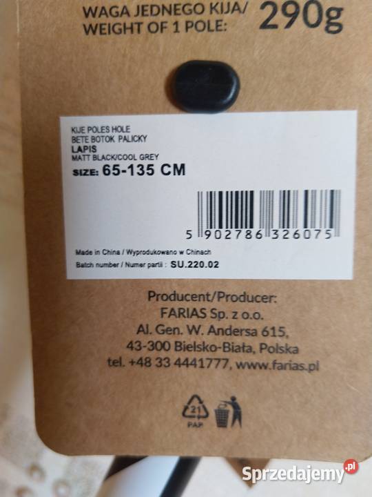 NAJTANIEJ Kijki Do Chodzenia Kije Treningowe