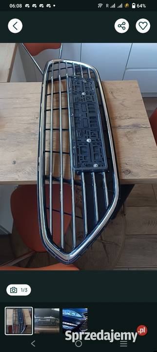 atrapa grill przedni zderzak Ford Mondeo mk4 śląskie Częstochowa