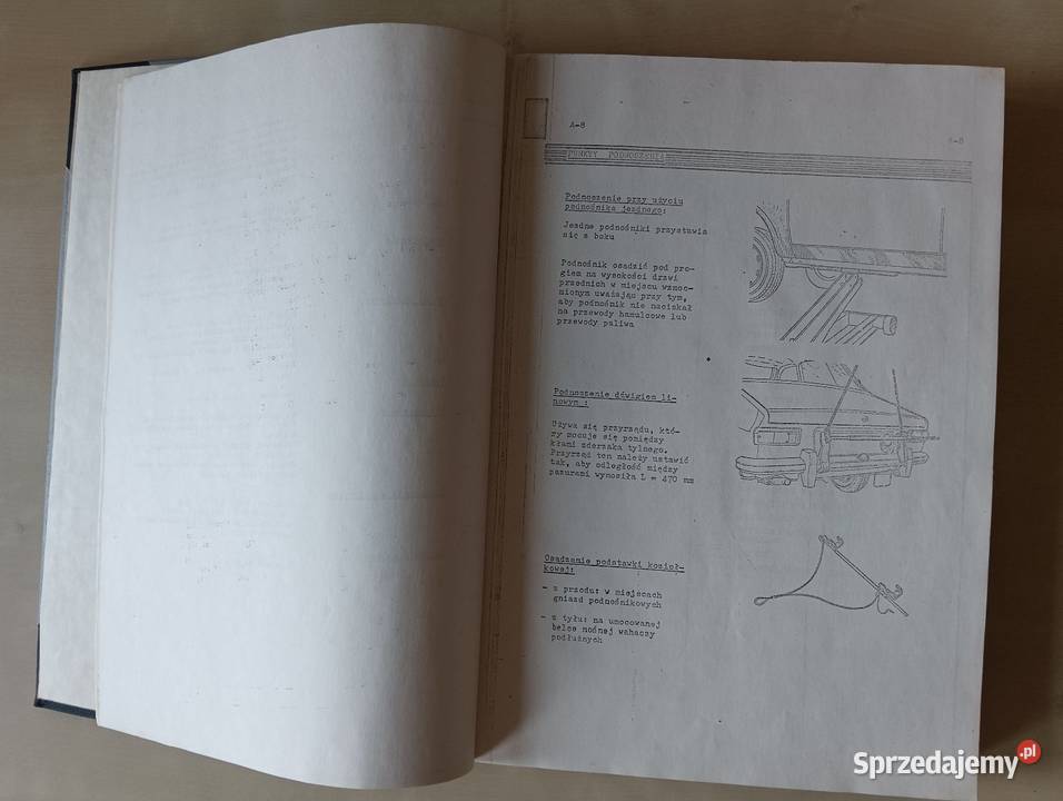 Instrukcja napraw warsztatowych Dacia R1170 z Kościan