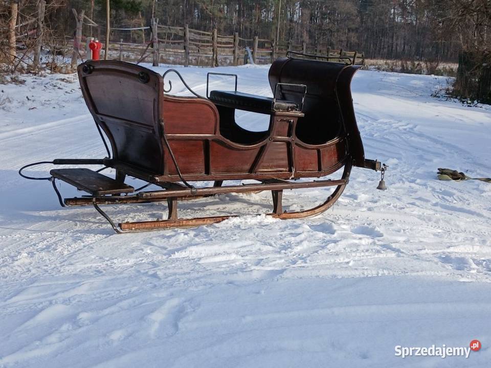 sanie konne lekkie ze struną Sawin