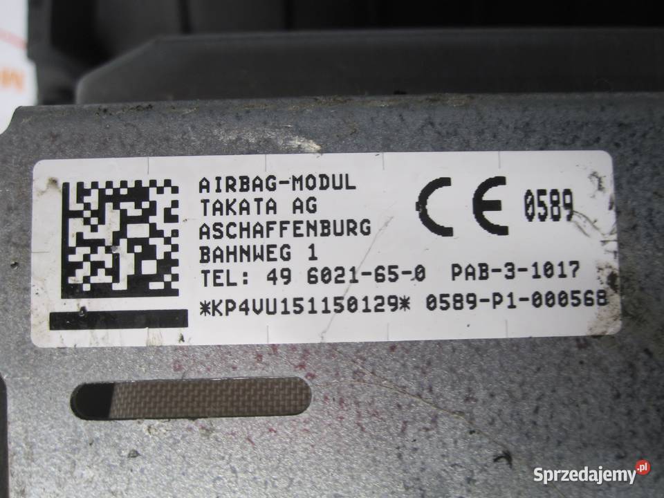 NISSAN NOTE II E12 15r AIRBAG poduszka pasażera osobowe świętokrzyskie