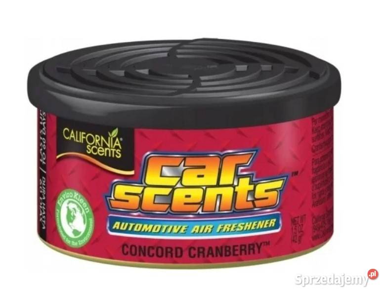 Zapach samochodowy California Scents Concord Biała Podlaska sprzedam