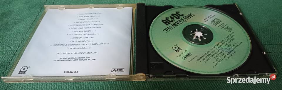 ACDC The Razors Edge CD małopolskie Zbylitowska Góra sprzedam