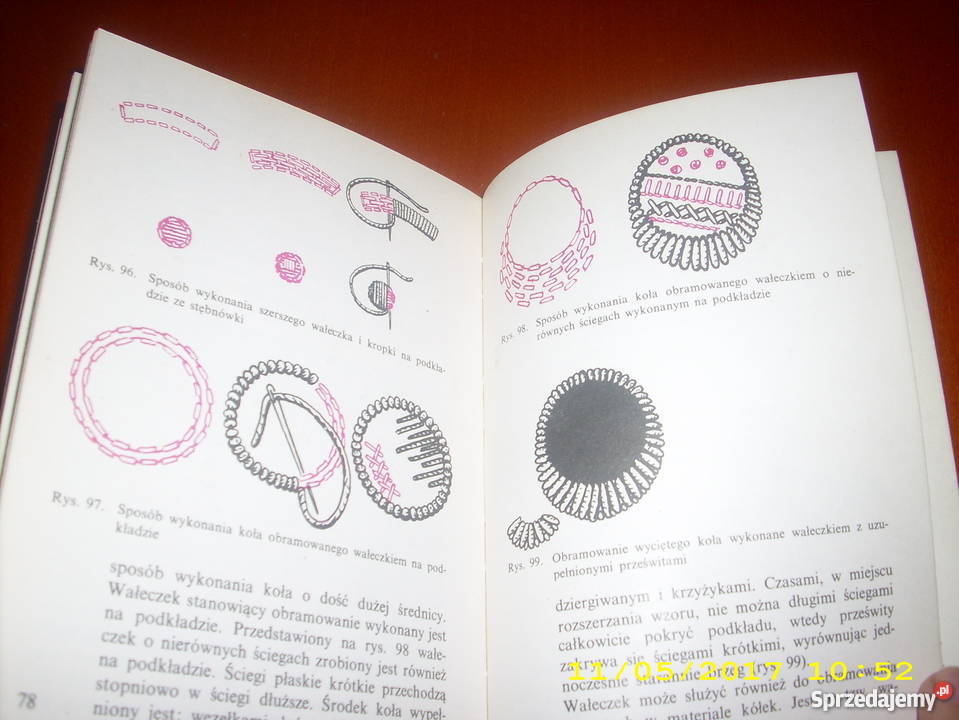 Igłą malowane Turska js rękodzieło, biżuteria, szycie zachodniopomorskie Goleniów