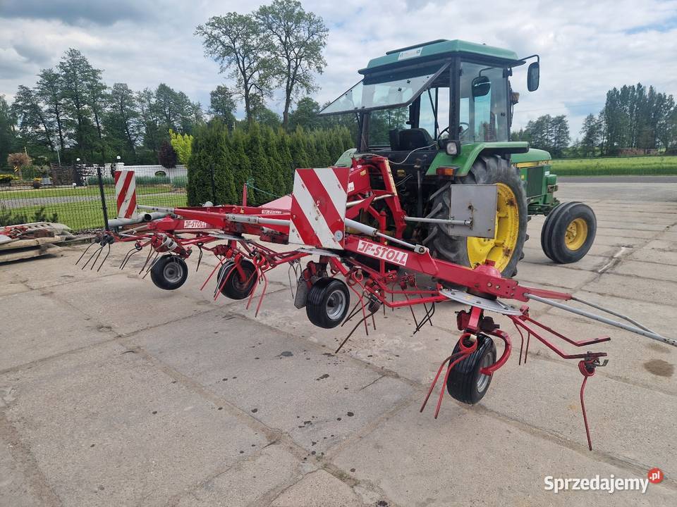 Przetrząsarka Stoll Z585 Pro 4gwiazdowa składana Osiek Mały