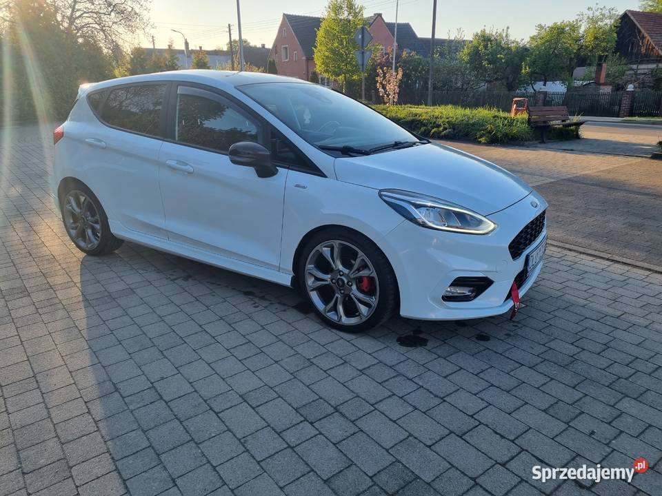 Fiesta 10 EcoBoost StLine Rok produkcji 2018 dolnośląskie Ścinawa