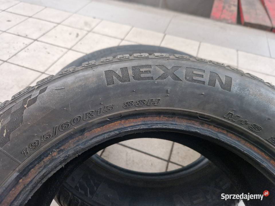 Opony zimowe nexen 195 60 r15 Lublin sprzedam