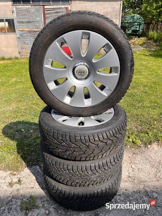 Felgi i opony zimowe Audi opony nowe R16 Audi OE śląskie Częstochowa