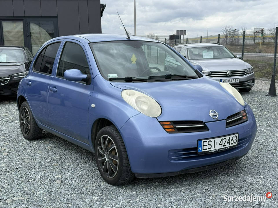 Nissan Micra Nissan Micra K12 12 16V 65 sprawna 239493km Motoryzacja Wojkowice