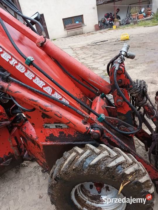 Ładowarka Przegubowa Weidemann 911 Ładowacze czołowe opolskie Zalesie Śląskie