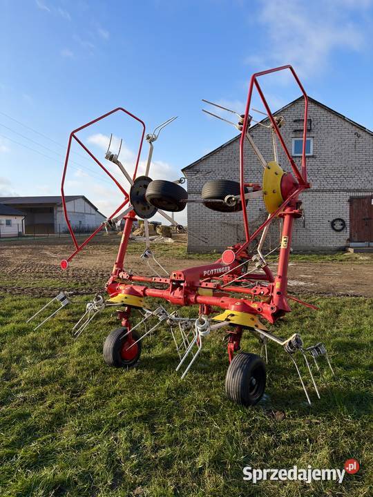 Przetrząsarka Pottinger HIT54N Zgrabiarki i przetrząsacze Sierpc