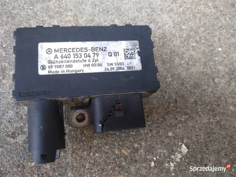 Mercedes w169 przekaźnik świec A6401530479 Bobrówko