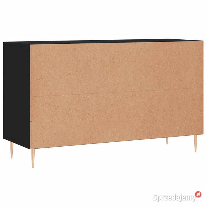 Komoda czarna 100x36x60 materiał drewnopochodny Warszawa sprzedam