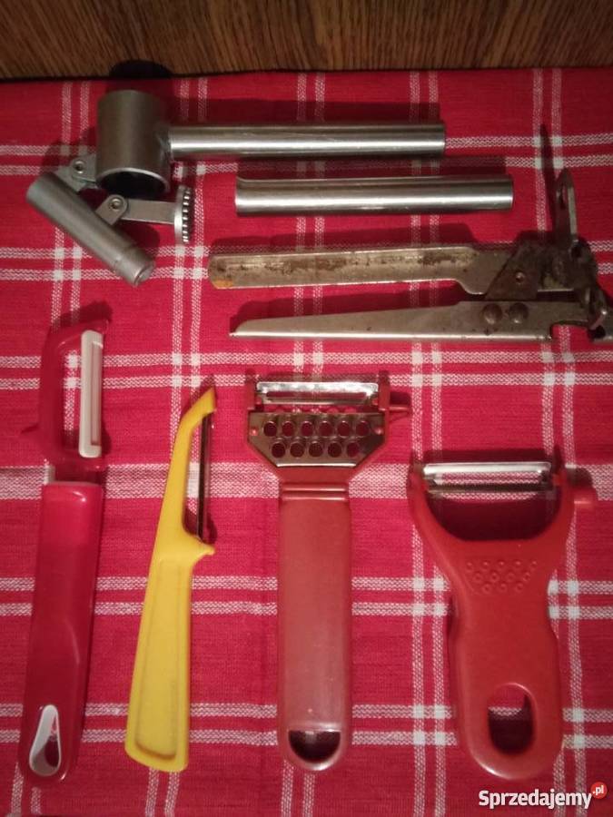 14 noże obieraczki wyciskacz czosnku Warszawa sprzedam