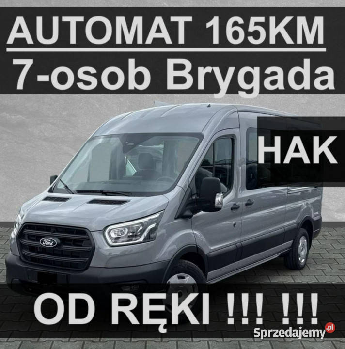 Ford Transit Automat 165 Hak Niska 7os NiskaCena