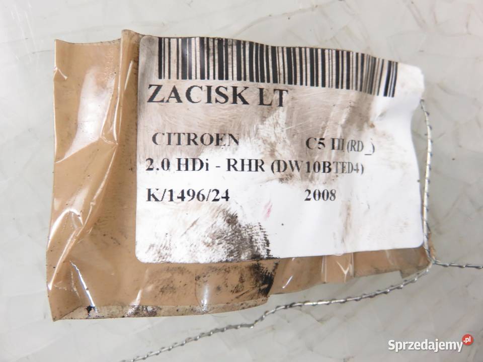 ZACISK LEWY TYŁ CITROEN C5 III 20 HDi małopolskie