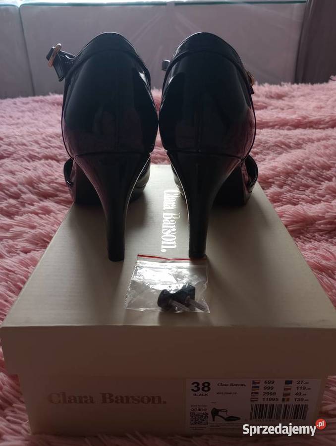 Nowe czółenka na obcasie Clara Barson Szczecin