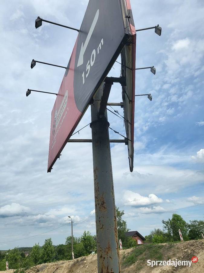 Pylon billboard reklama 2x5x10m ogromna Olkusz