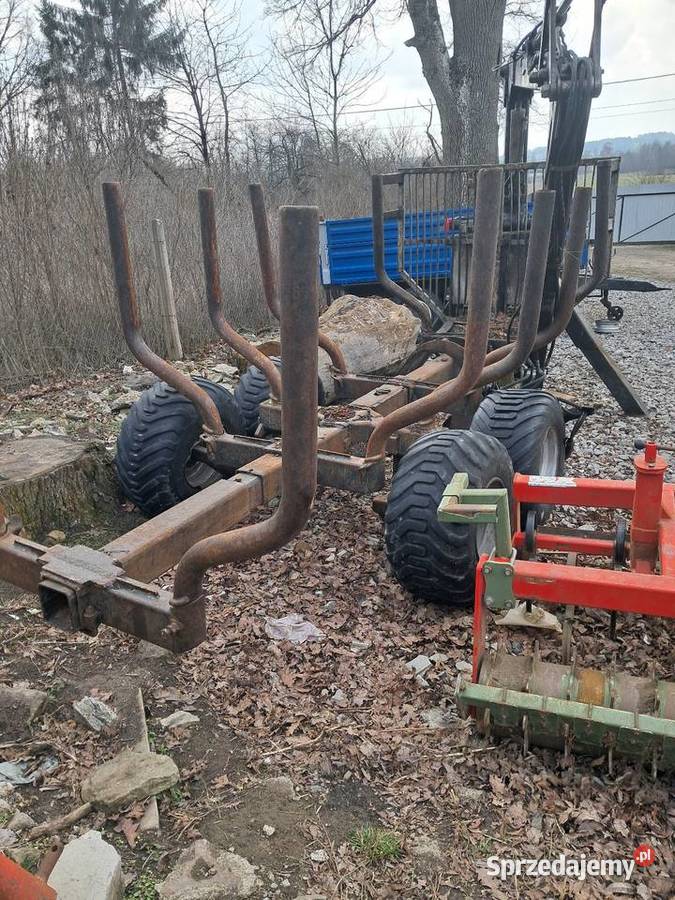 Przyczepa Leśna palms 8 tonowa Przyczepy rolnicze świętokrzyskie Łagów
