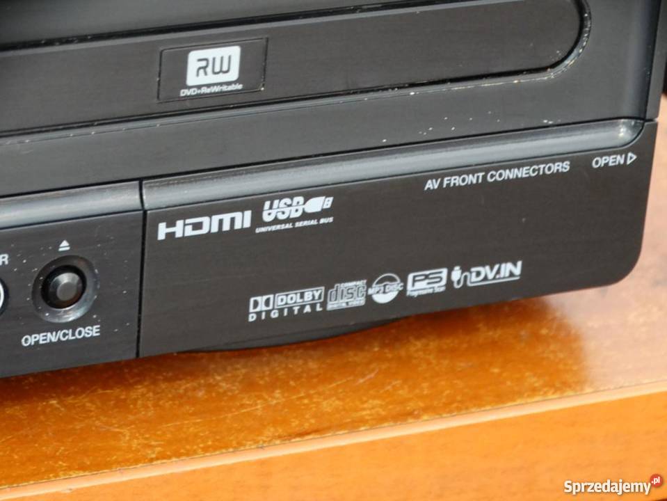 Magnetowid z HDMi USB DVDrec sprawnyWYSYŁKA