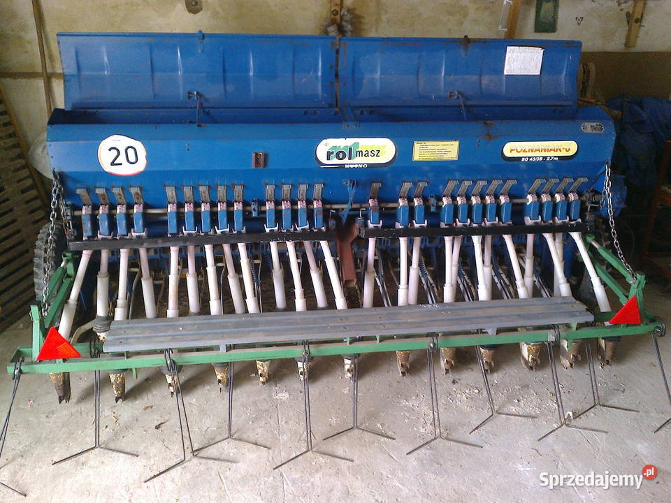 siewnik poznaniak 6 rolmasz agregat siewny Radzyń Podlaski