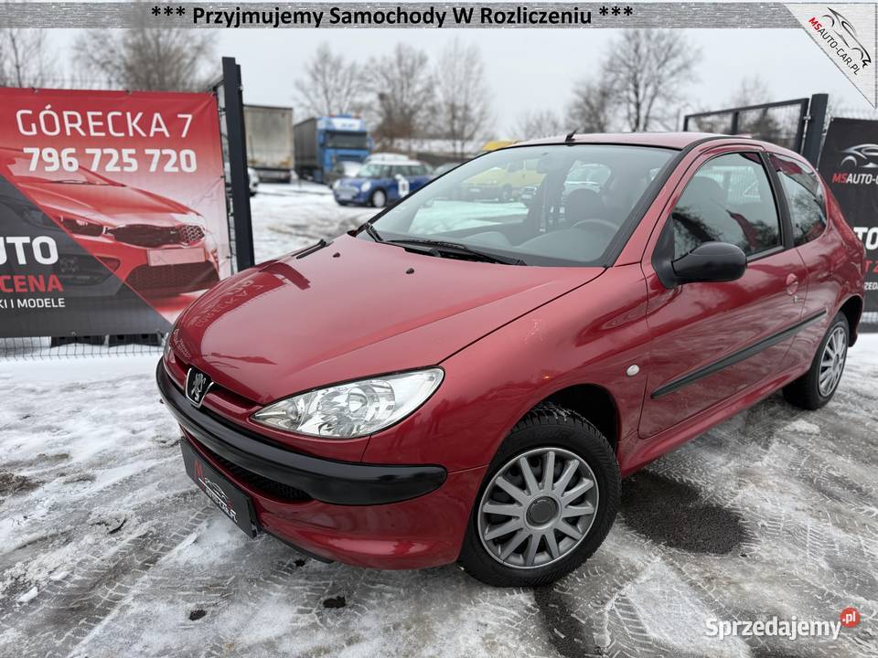Peugeot 206 2003 14 Diesel Manual Wspomaganie Poznań
