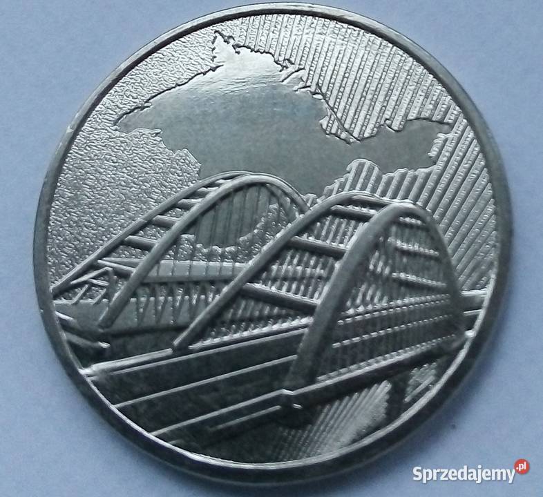 ROSJA5 RUBLI2019 r MOST KERCZEŃSKI mazowieckie Legionowo