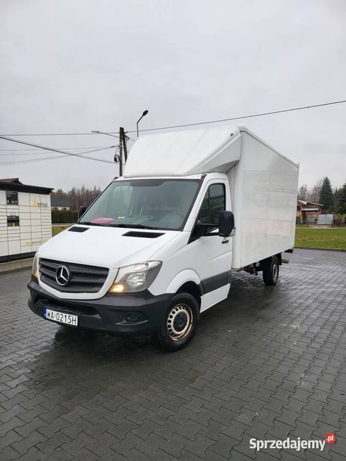 Mercedes Sprinter kontener z windą Brzesko