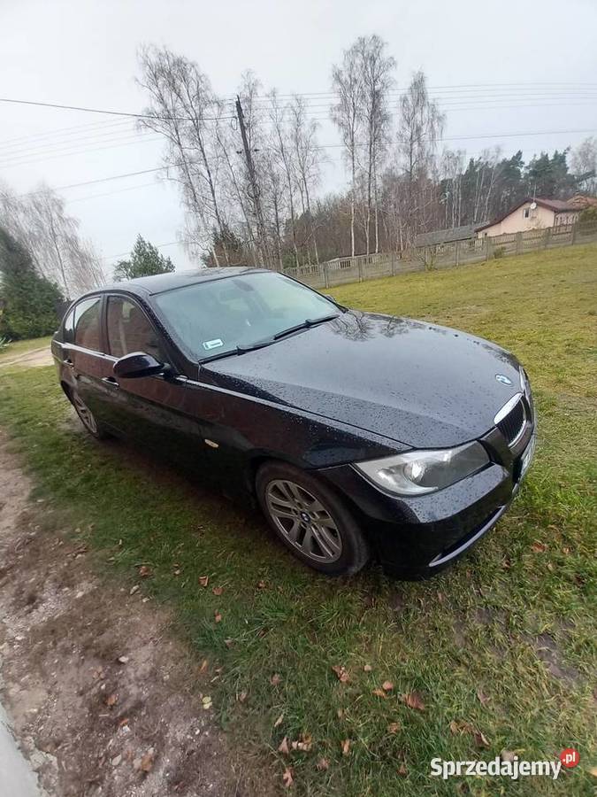 BMW E90 318i czarny Wola Rakowa