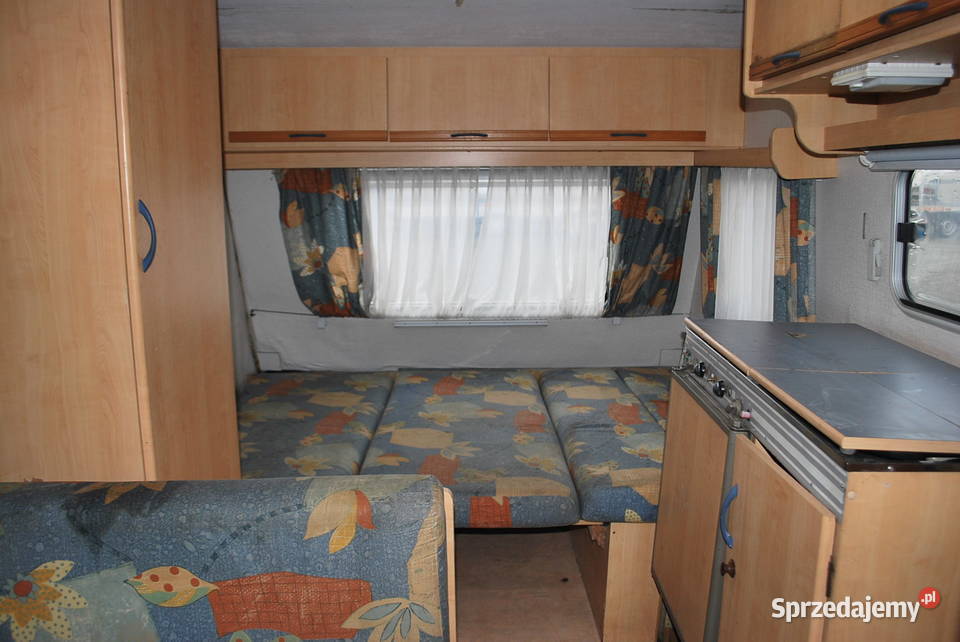 PRZYCZEPA KEMPINGOWA DO REMONTU CARAVELAIR 1999R Grzebowilk