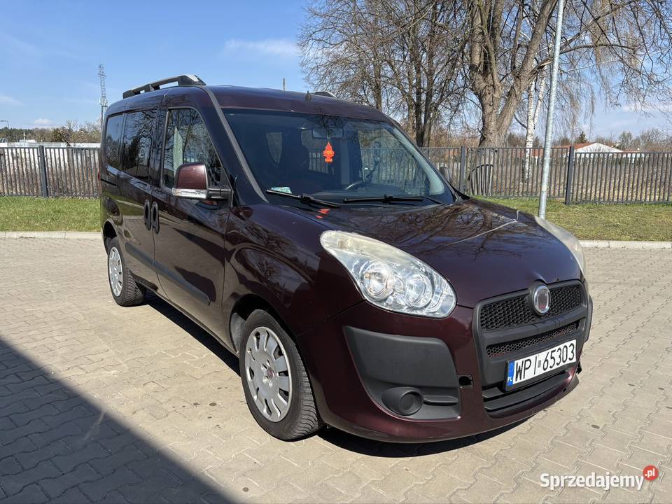 Fiat Doblo 5 osobowy 16 multijet mazowieckie Konstancin-Jeziorna