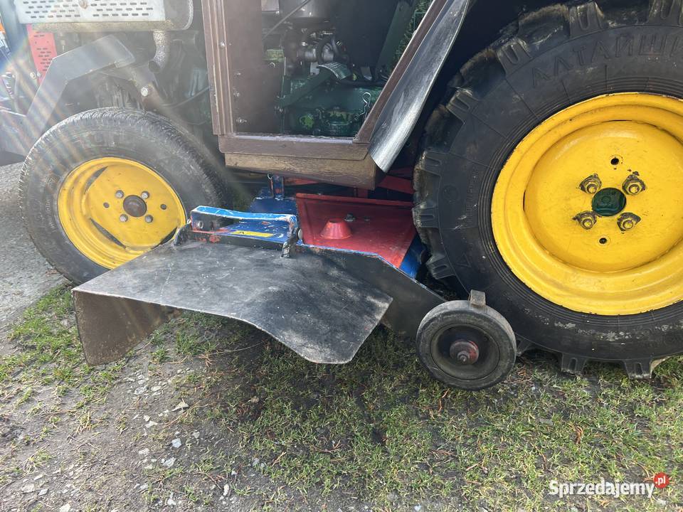 Traktorek Agria 4800 24 Diesel z pługiem i Dębica