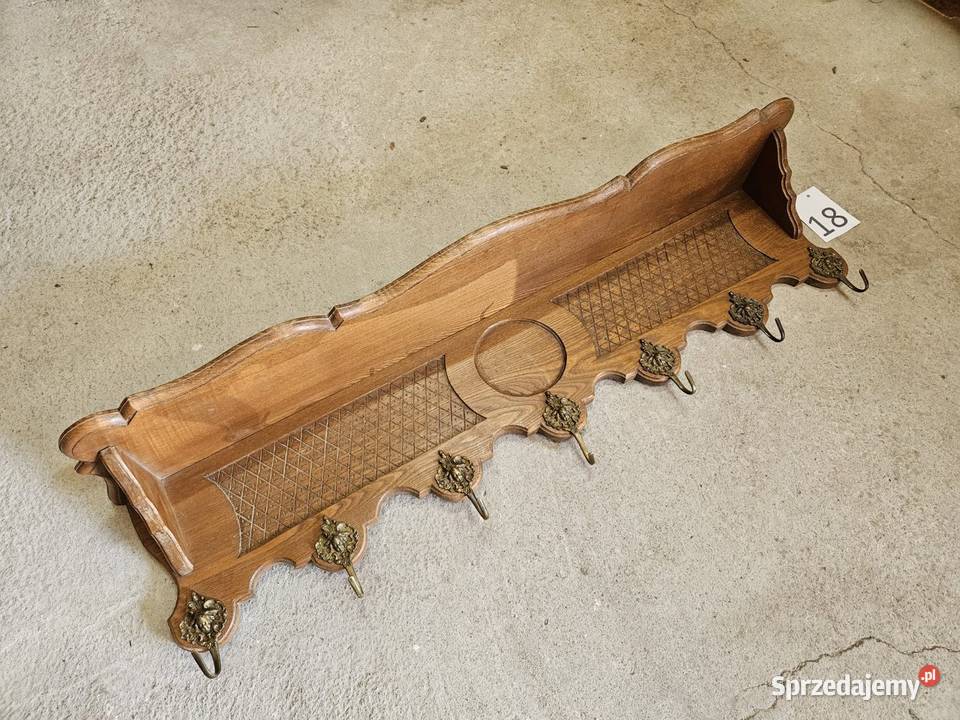 Wieszaki stylowe z Francji półka Nowy Sącz