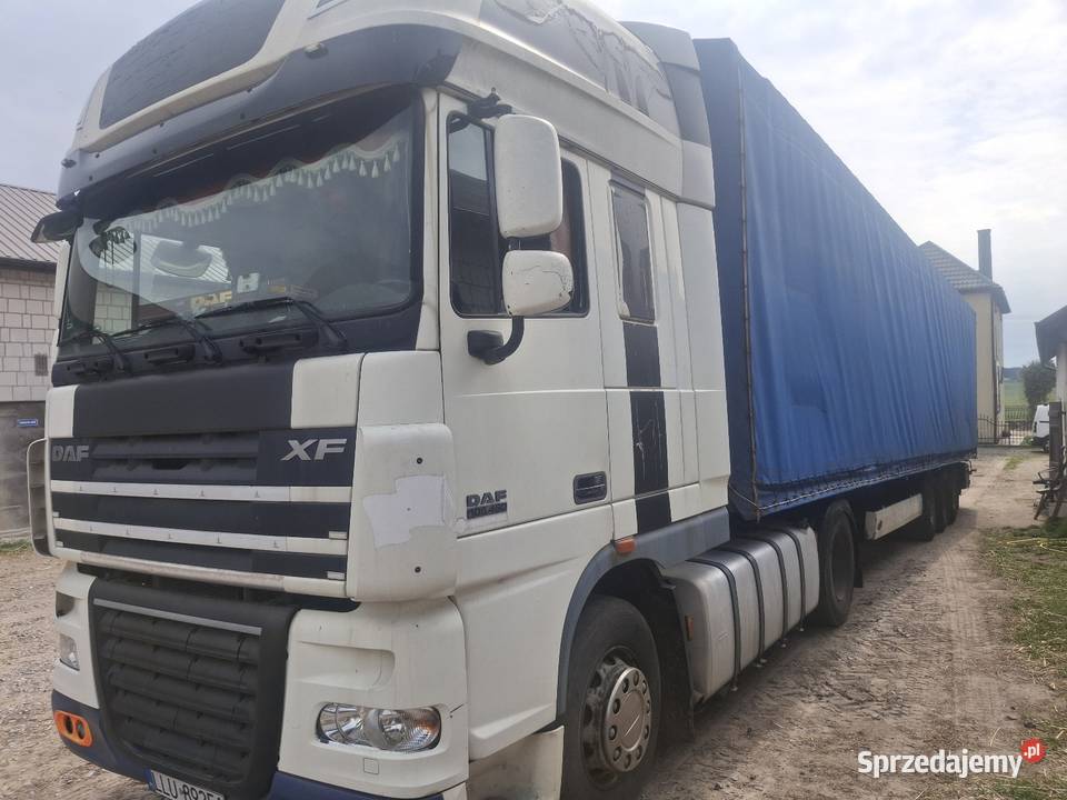 Naczepa krone zestaw daf 2011