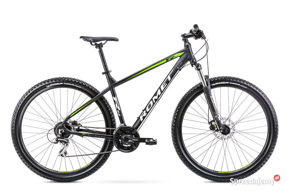 Nowy rower mtb Romet 9.1 koła 29 cali rama 21 cali czarno-limonkowy