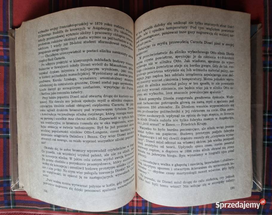 Ojcowie postępu technicznego Alfred Liebfeld twarda Kraków sprzedam
