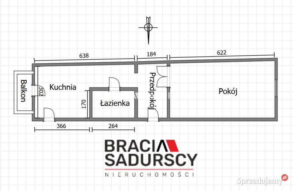 Mieszkanie wynajmę 40m2 1pokojowe Kraków Wynajem
