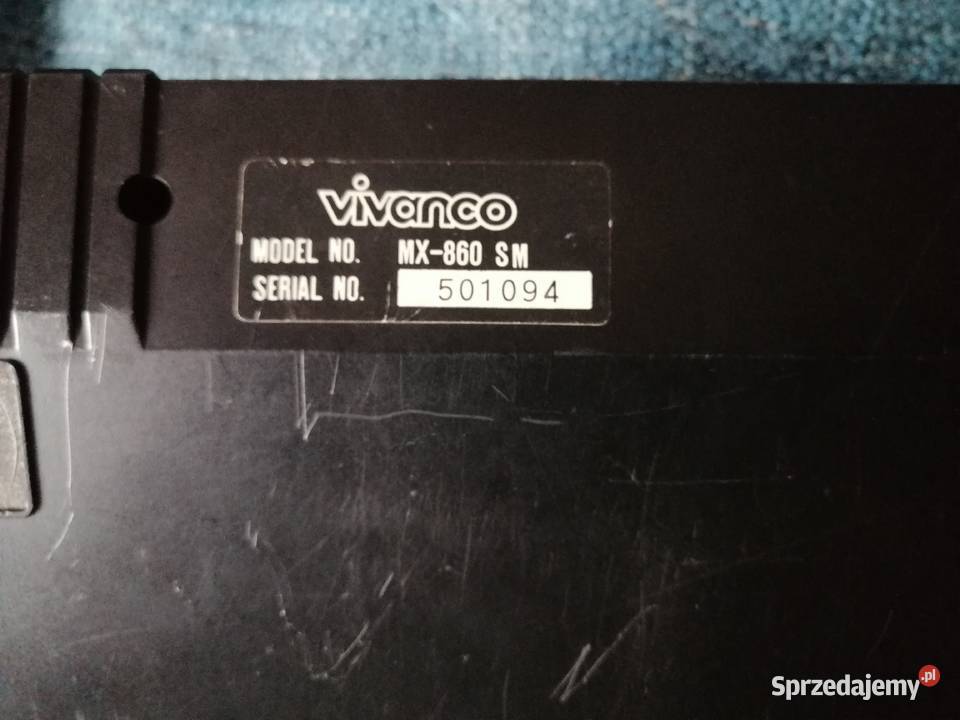 mikser dźwięku vivanco mx860sm