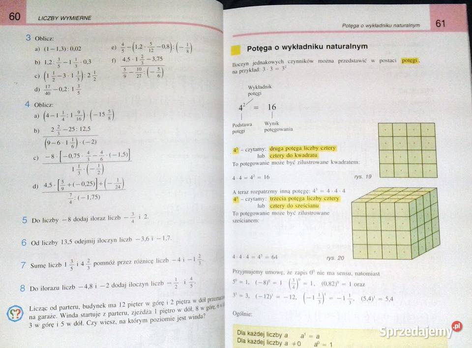 Matematyka wokół nas 1 Podręcznik gimnazjum A Chełm sprzedam