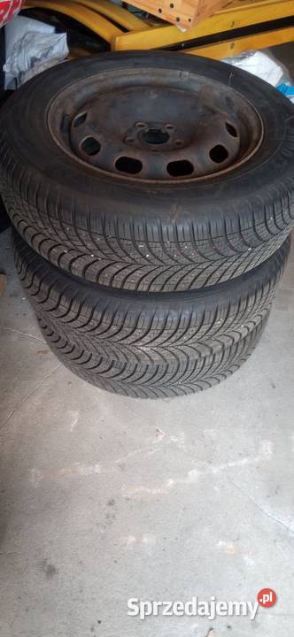 8 Felgi z oponami całorocznymi GOODYEAR 4SEASONS Samochodowe