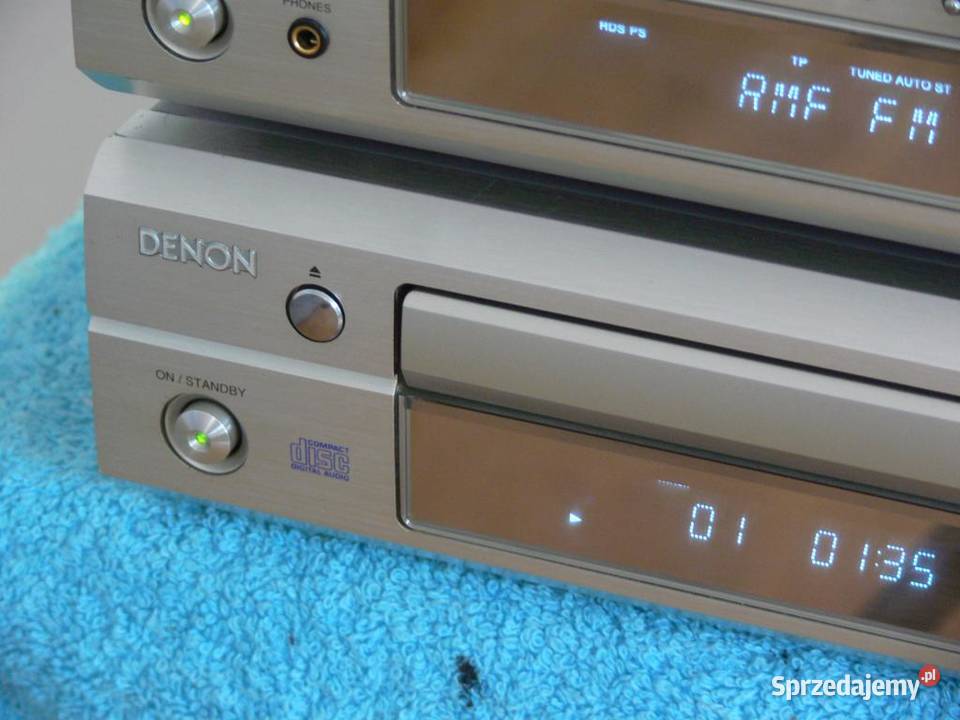 Amplituner i CD Denon DRA i DCD F101 sprawne Jasło